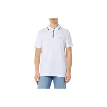 HUGO BOSS Logo print Cotton Polo Shirt