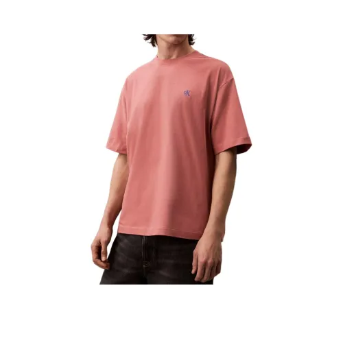 CALVIN KLEIN T Shirt Men's Light Mahogany