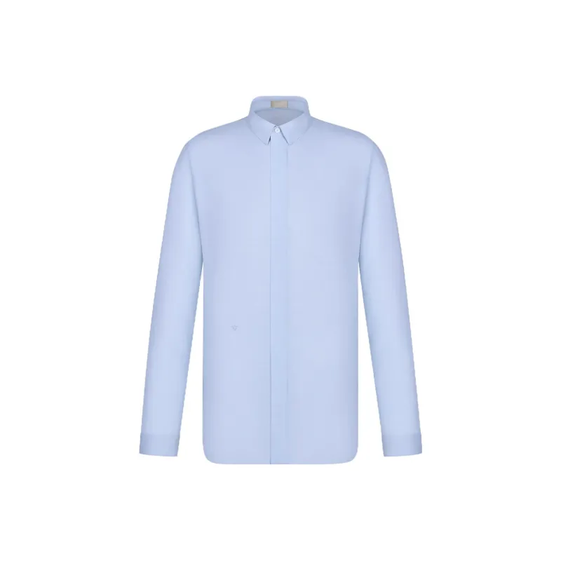 DIOR Shirts Men Light Blue-0