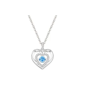 Asia Star 925 Sterling Silver Necklaces Women's