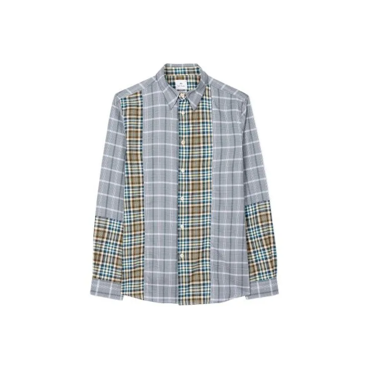 Paul Smith Shirts Men Gray-0