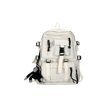 BRABOSTON Nylon Backpack Regular Unisex White/Black/Burgundy/Green/Blue