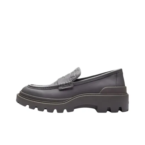 COACH Men's Casual Shoes Men Low Top Gray