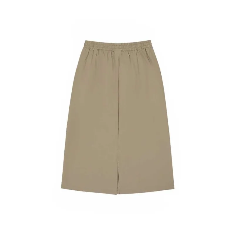 New Balance Casual Long Skirt Women's Yellow-1