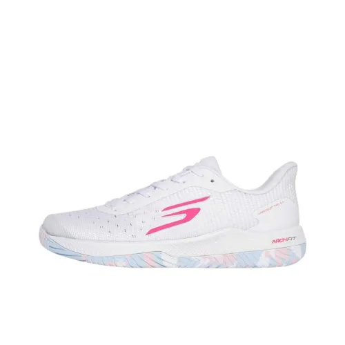 Skechers Viper Court Pro Low Top Training Shoes Women's White
