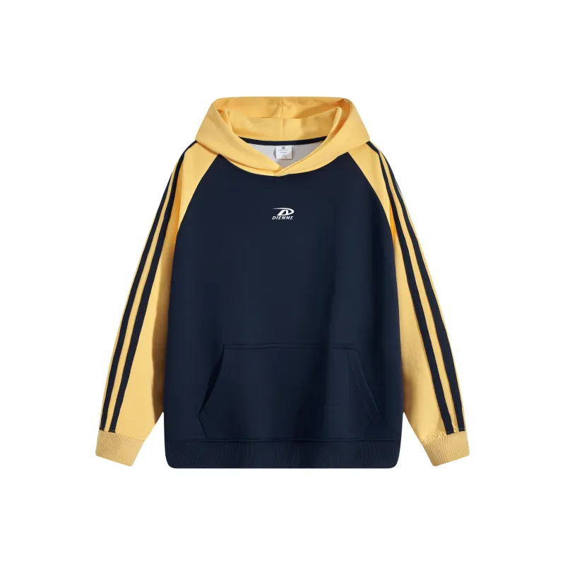 DIEMME Sweatshirt Unisex White Gray & Black-2