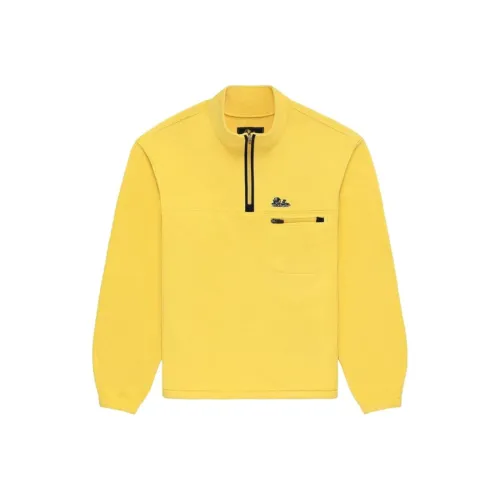 AIME LEON DORE Unisphere Quarter Zip Fleece Pullover