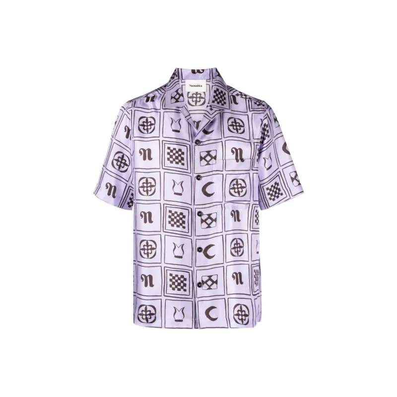NANUSHKA Bodil Short-sleeve Shirt-0