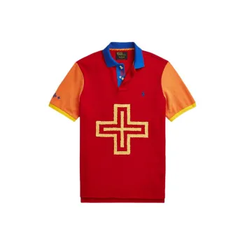 Polo Ralph Lauren x Naiomi Glasses SS24 Polo Shirt Unisex Red