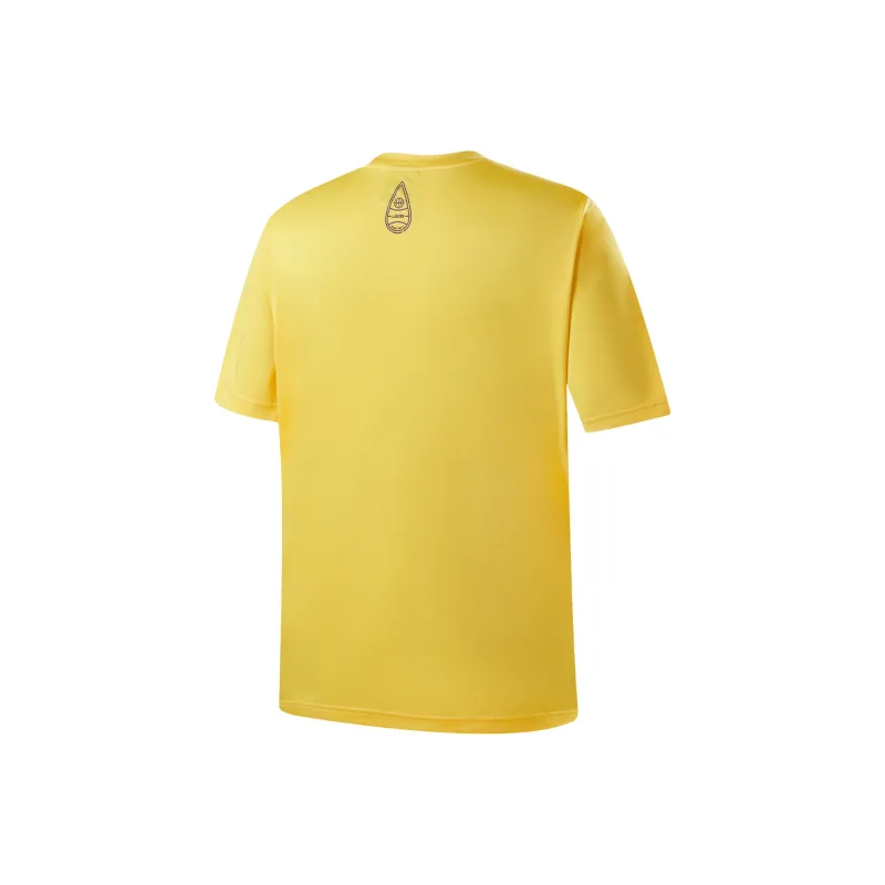 NBA Los Angeles Lakers T Shirt Unisex Yellow-1
