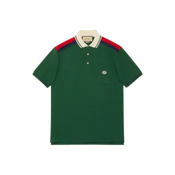 GUCCI Polo Shirts Men Green