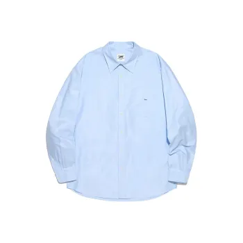 Lee Shirts Unisex Light Blue