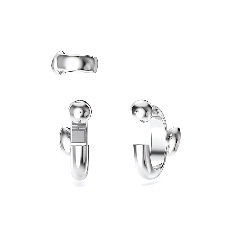 Swarovski Earrings Women's Silver-3