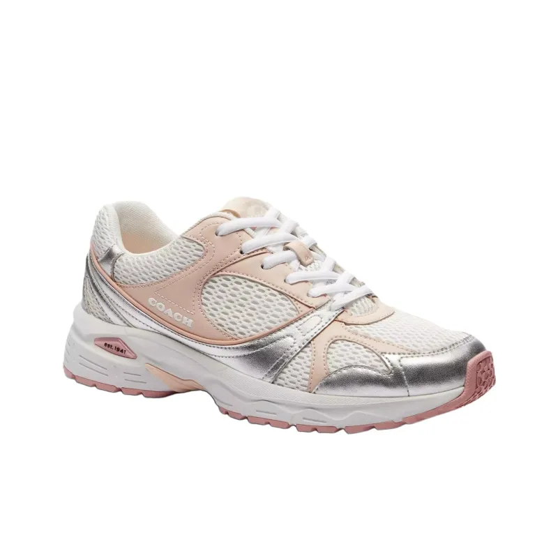 COACH Sport Low Top Casual Shoes Women's Pink-2