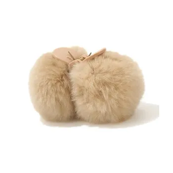SFER Faux Rabbit Fur Hair Clips Women's