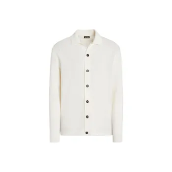 Ermenegildo Zegna Long Sleeved Knitted Shirt