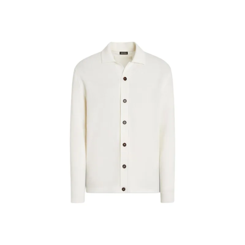 Ermenegildo Zegna Long Sleeved Knitted Shirt-0