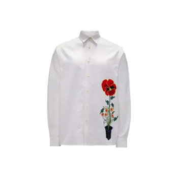 JW Anderson Floral print Cotton Shirt