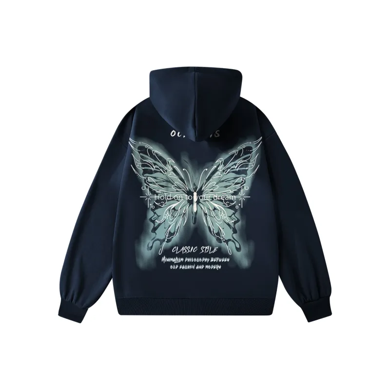 Small Columns Under The Sea Hoodie Unisex-2