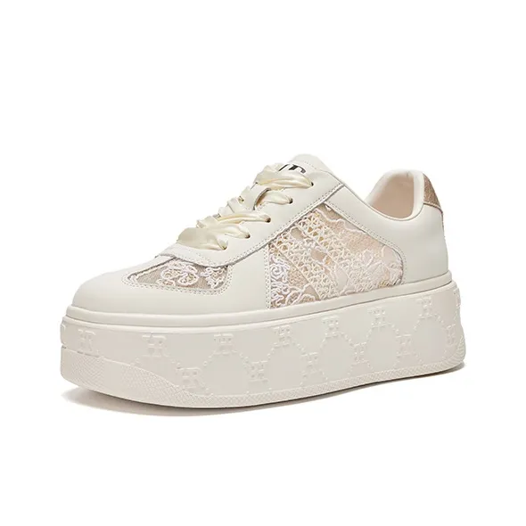 HR Skateboard Shoes Women's Beige Gold-1