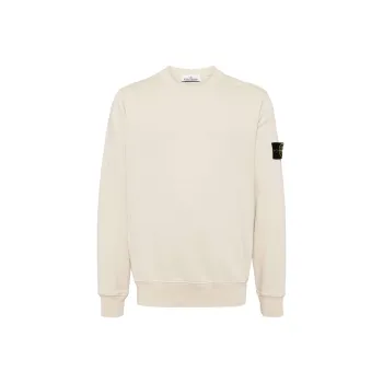 STONE ISLAND Logo Patch Crewneck Sweatshirt
