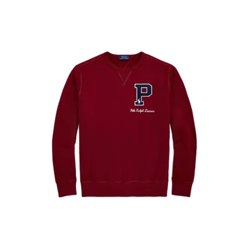 Polo Ralph Lauren FW24 Sweatshirt Men
s Red Carpet Color