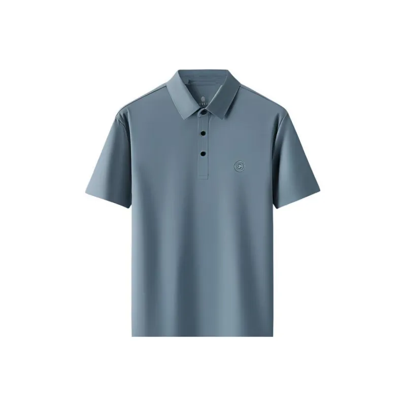 Red bean Polo Shirts Men-4