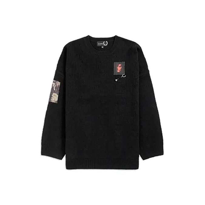 Fred Perry X RAF SIMONS Sweaters Unisex Black-0