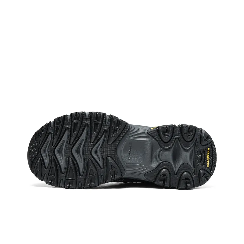 Skechers OUTDOOR Anti Slip Wear Resistant Low Top Hiking Shoes Men's Black-5