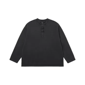 CLOT Sweatshirts Unisex Washed Black