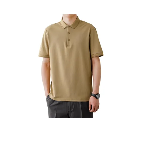 Duke Car Polo Shirt Men's Barley Yellow