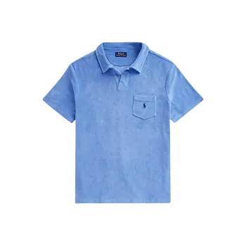 Polo Ralph Lauren Polo Pony Terry cotton Polo Shirt