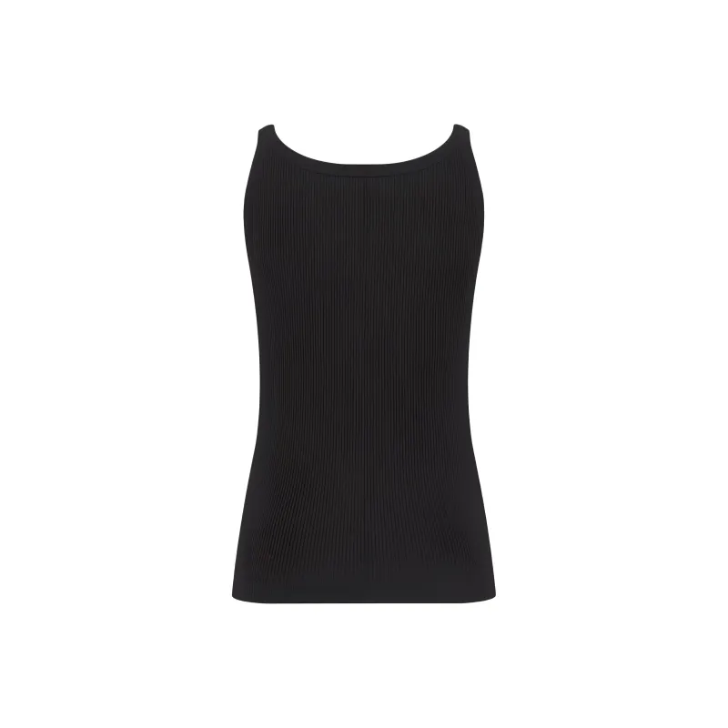 DIOR SS25 Spring Summer Ready to Wear Collection Tank Top Women's Black-1