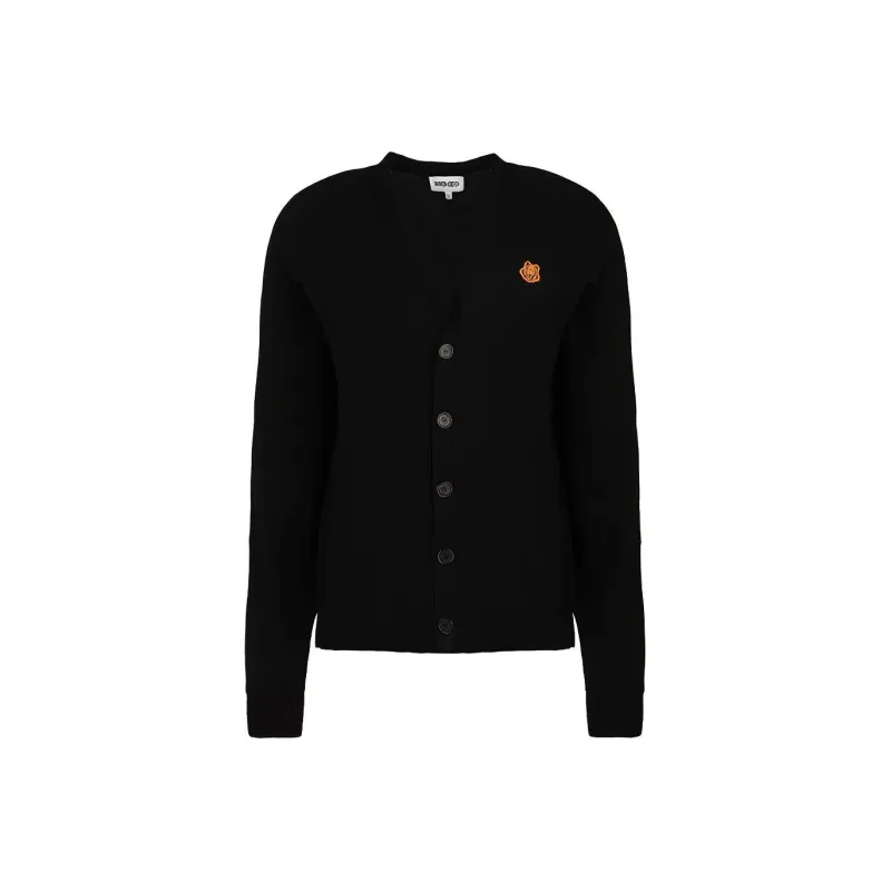 KENZO Classic Tiger Head Knitwear Men's Black-0