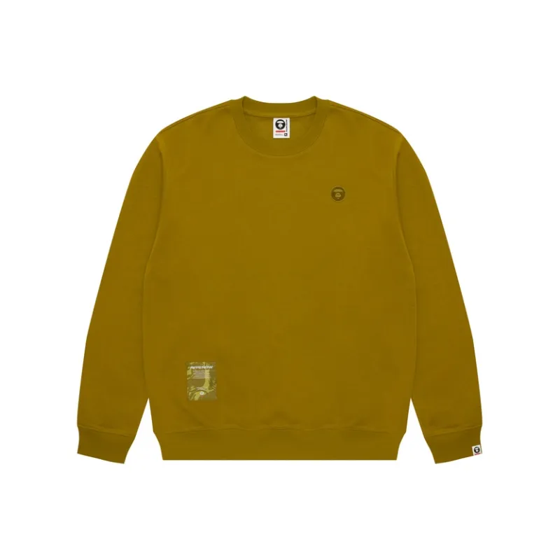 Aape Logo patch Crew neck Sweatshirt-2