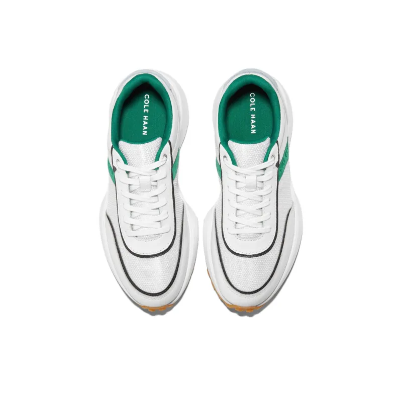 COLE HAAN Low Top Casual Shoes Women's White Green-5