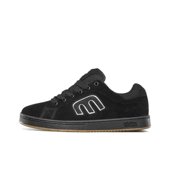 ETNIES Anti Slip Wear Resistant Low Top Skateboard Shoes Unisex Black