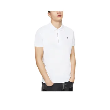 DIESEL Polo Shirts Men White