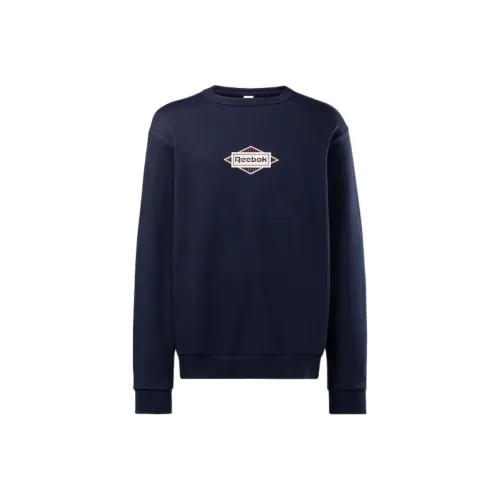 Reebok Classic Graphic Series Sweatshirt Unisex Vector Navy