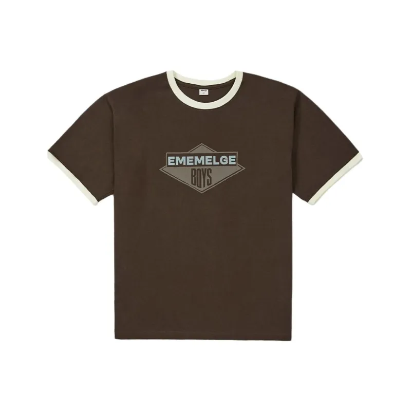 Mmlg SS25 T Shirt Unisex Wooden Brown-0