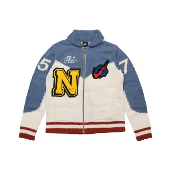 Nike Sweater Asia Version Men's Blue White