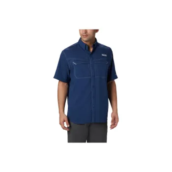 Columbia PFG Low Drag Offshore™ Shirt Men's Denim Blue