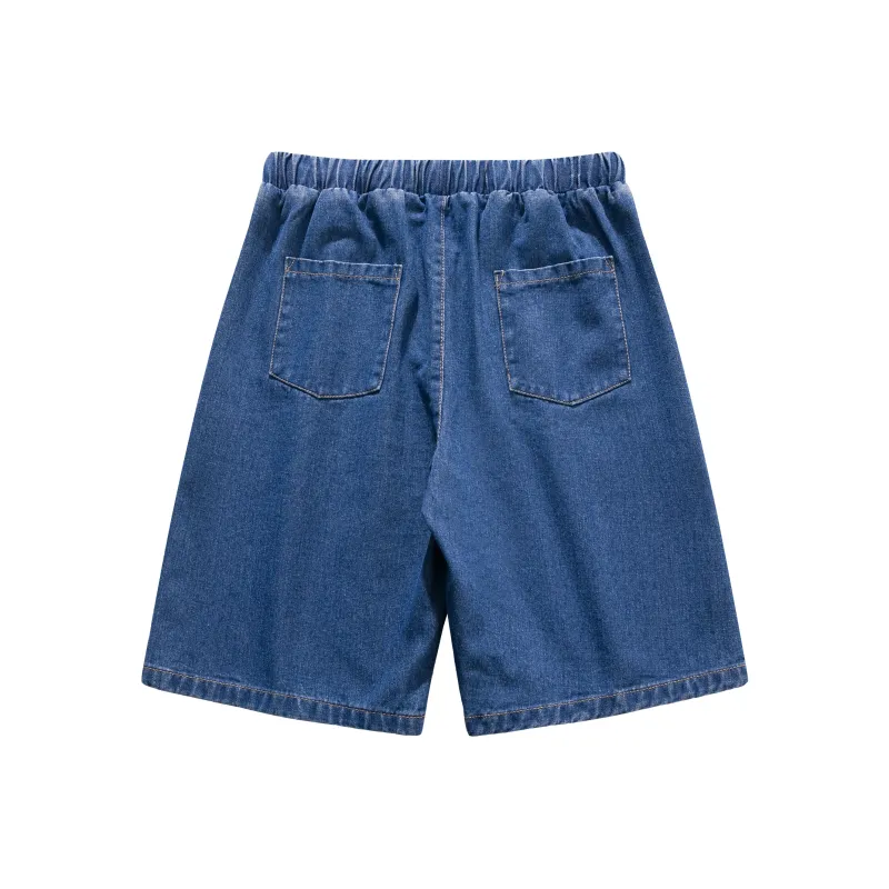 Lightning X Storm Denim Shorts Unisex-8