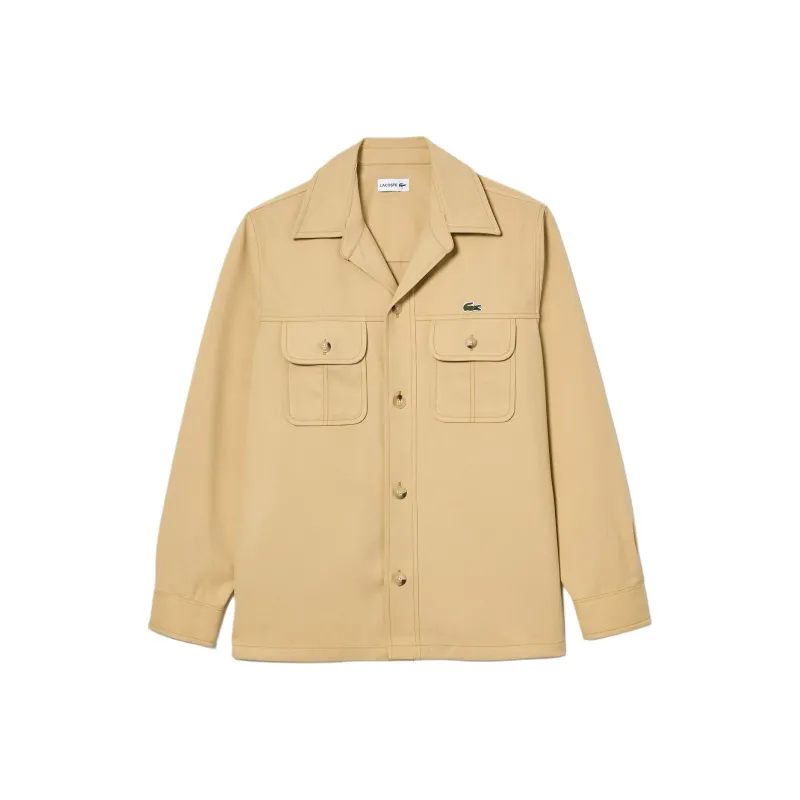 LACOSTE Shirts Men Beige-0
