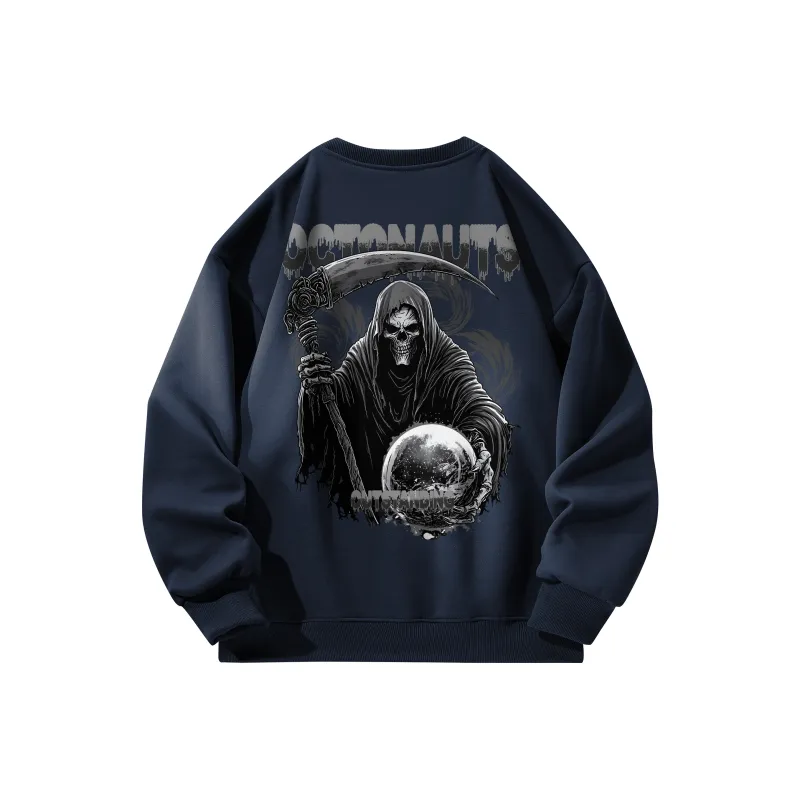 Small Columns Under The Sea Sweatshirt Unisex-3