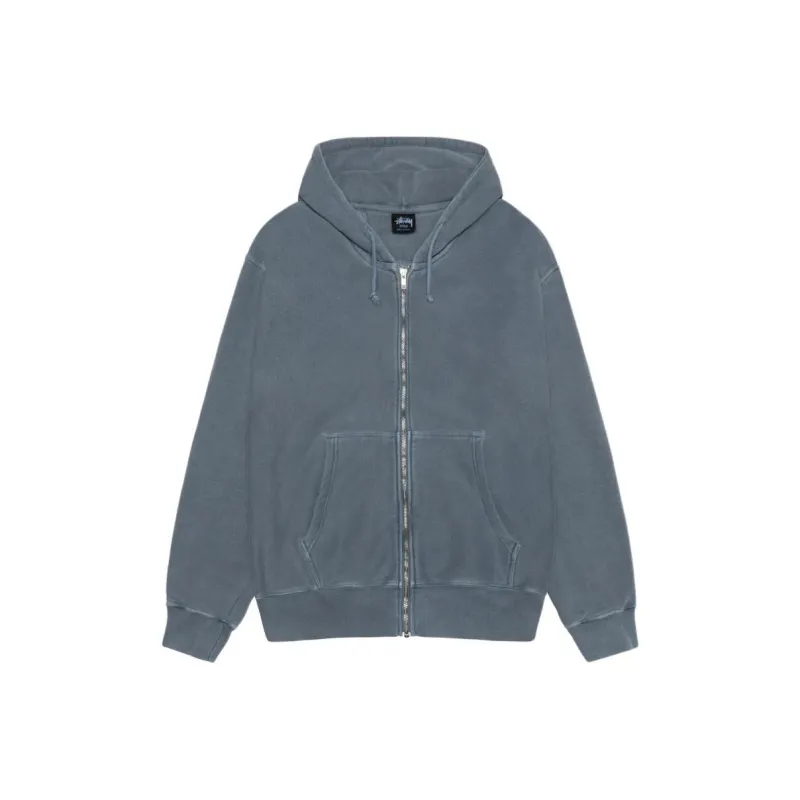 Stussy Buana Pigment Dyed Zip Hoodie-6
