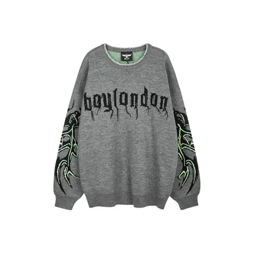 Boy London Sweaters Unisex Gray
