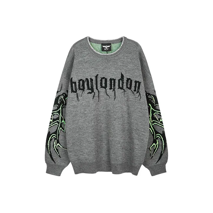 Boy London Sweaters Unisex Gray-0
