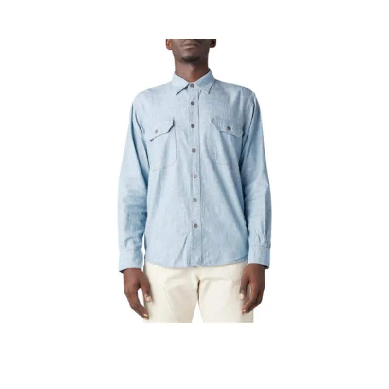 Dickies Shirts Men Light Blue-0