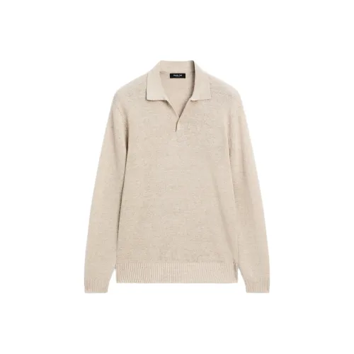 Massimo Dutti Knitwear Men's Ecru